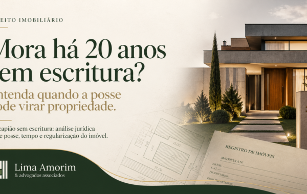 Usucapião sem escritura: morar 20 anos dá direito?