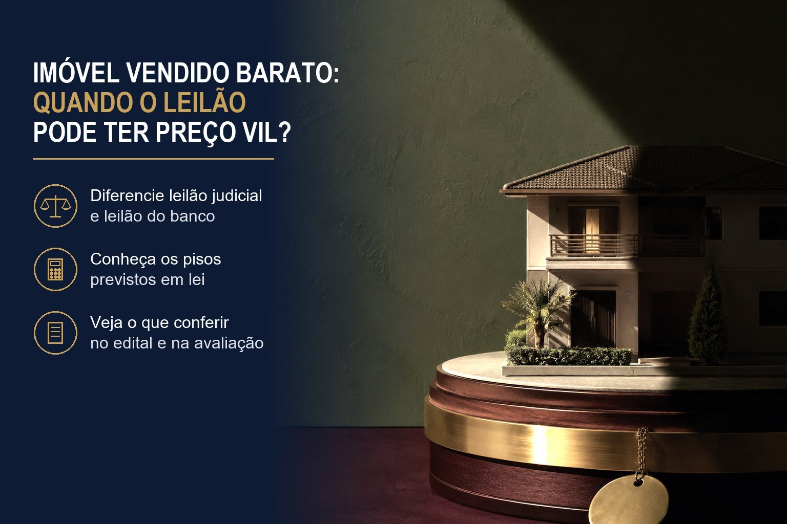 Venderam seu imóvel por muito pouco: quando o leilão pode ter preço vil?
