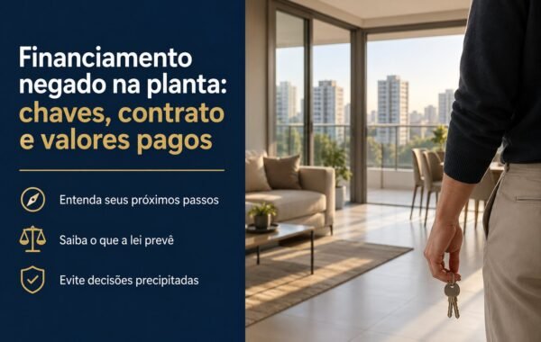 Comprei um apartamento na planta e não consigo financiamento: o que fazer?