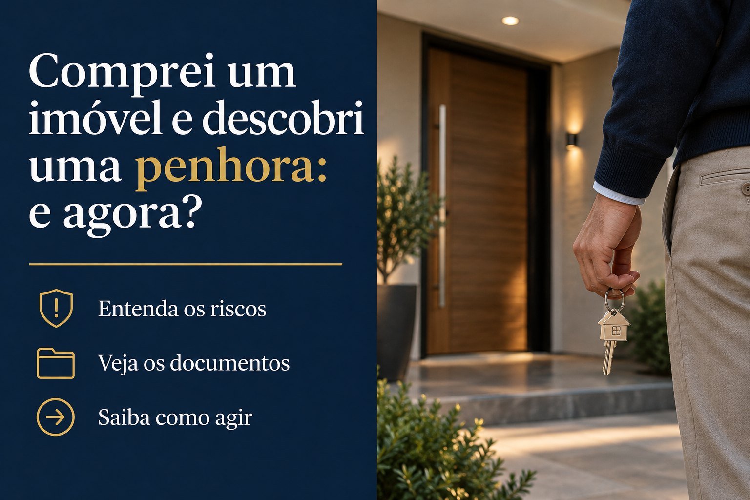 Comprei um imóvel e o vendedor tinha processo: posso perder?