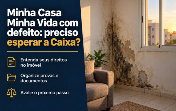 Minha Casa Minha Vida com defeito: preciso esperar o De Olho na Qualidade?