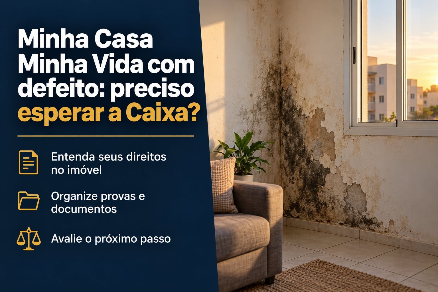 Minha Casa Minha Vida com defeito: preciso esperar o De Olho na Qualidade?