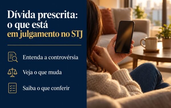 Dívida prescrita pode ser cobrada? O que o STJ está julgando no Tema 1.264