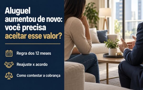 O proprietário pode aumentar o aluguel duas vezes no ano?