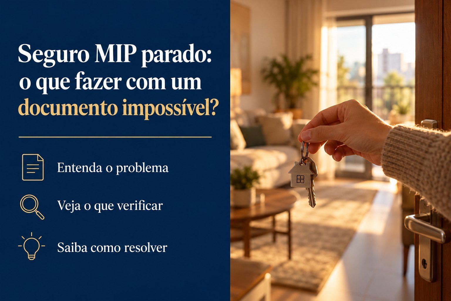 A seguradora pede um relatório médico que não consigo obter: o prazo do MIP pode ficar parado?