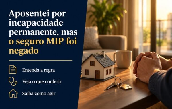 Aposentei por incapacidade permanente, mas negaram o MIP: qual atividade profissional a seguradora deve avaliar?