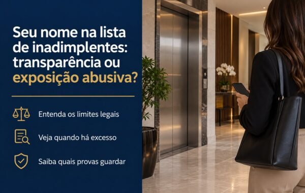 Síndico pode expor condômino inadimplente no elevador ou no grupo do prédio?