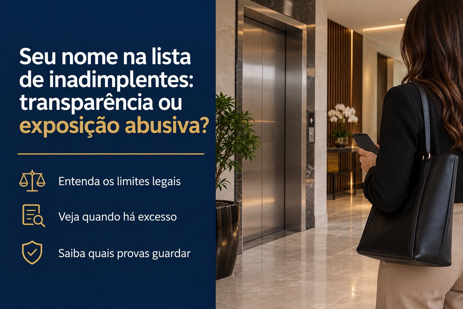 Síndico pode expor condômino inadimplente no elevador ou no grupo do prédio?